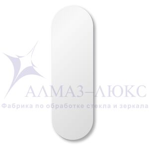 Зеркало овальное со шлифованной кромкой А-021