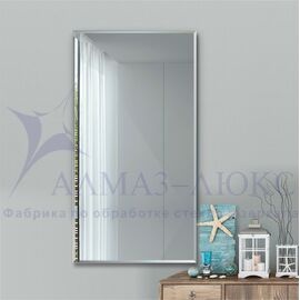 Зеркало прямоугольное с фацетом С-032 (75х40 см) в Минске и Беларуси