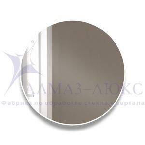 Зеркало Д-043 (d 90 см) с белой окантовкой (УФ-печать)