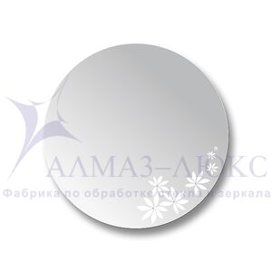 Зеркало настенное круглое Д-008
