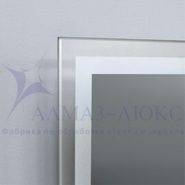 Зеркало с фоновой подсветкой и торцевым датчиком движения Sumatra clear 14060d2-6 (140х60 см) - холодный свет в Минске и Беларуси