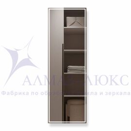 Зеркало с фоновой подсветкой и торцевым датчиком движения Sumatra15050d2-6 (150х50 см) - холодный свет в Минске и Беларуси