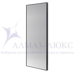 Зеркало прямоугольное в алюминиевой раме М-329 (150х60)