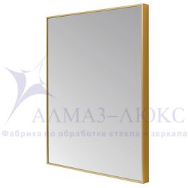 Зеркало прямоугольное в алюминиевой раме М-332 (80х60) в Минске и Беларуси