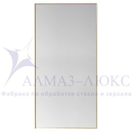 Зеркало прямоугольное в алюминиевой раме М-333 (120х60) в Минске и Беларуси