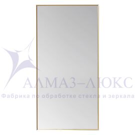Зеркало прямоугольное в алюминиевой раме М-337 (100х50) в Минске и Беларуси