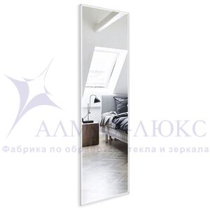 Зеркало прямоугольное в алюминиевой раме M-393 (180х60)