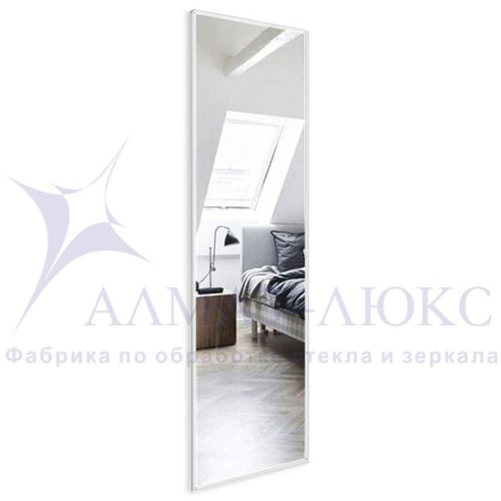 Зеркало прямоугольное в алюминиевой раме M-393 (180х60) в Минске и Беларуси