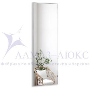 Зеркало прямоугольное в алюминиевой раме M-409 (180х60)
