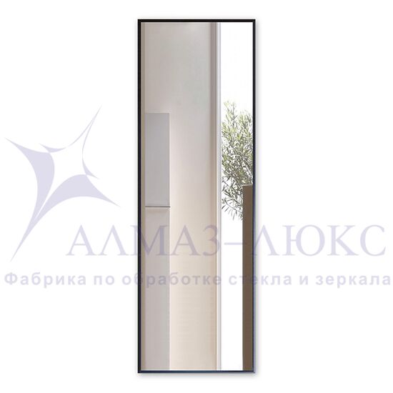Зеркало прямоугольное в алюминиевой раме M-413 (150х50) в Минске и Беларуси