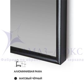 Зеркало прямоугольное в алюминиевой раме M-420 (100х50) в Минске и Беларуси