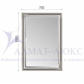 Зеркало в багетной раме М-354 (100х70) в Минске и Беларуси