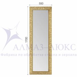 Зеркало в багетной раме М-364 (170х55) в Минске и Беларуси