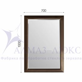 Зеркало в багетной раме М-371 (100х70) в Минске и Беларуси