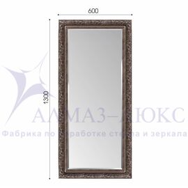 Зеркало в багетной раме М-373 (130х60) в Минске и Беларуси