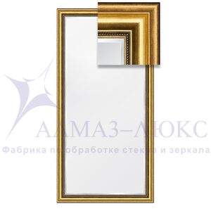 Зеркало в багетной раме М-110 (120х60)