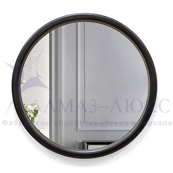 Зеркало круглое в деревянной раме М-301 (D61,5) в Минске и Беларуси