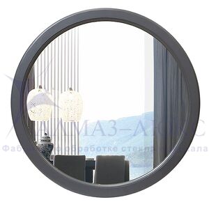 Зеркало круглое в деревянной раме М-320 (D64,4)