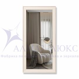 Зеркало в пластиковой багетной раме М-457 (140х70 см)  в Минске и Беларуси