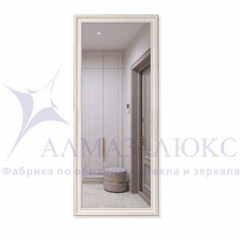 Зеркало в пластиковой багетной раме М-458 (130х55 см)  в Минске и Беларуси