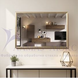 Зеркало в пластиковой багетной раме М-465 (90х60 см)  в Минске и Беларуси