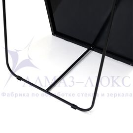 Зеркало MA4nu-16060 black (160х60 см) в алюминиевой раме/ чёрный	 в Минске и Беларуси
