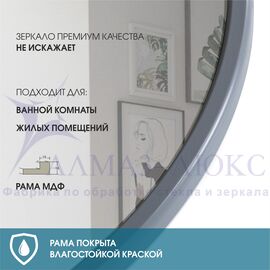 Зеркало круглое в раме МF-005 (D70) в Минске и Беларуси