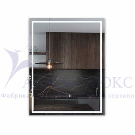 Зеркало с фронтально-фоновой подсветкой, c подогревом Dakar 8060h-6 (80х60 см) в светопропускающем коробе/холодный свет в Минске и Беларуси