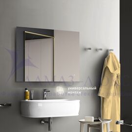 Зеркало с подсветкой, с датчиком движения Delhi 8060d-4 (80х60 см) - нейтральный свет в Минске и Беларуси