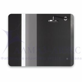 Зеркало с фоновой подсветкой, с сенсорной кнопкой Hanoi 10080s-6 (100х80см) - холодный свет в Минске и Беларуси