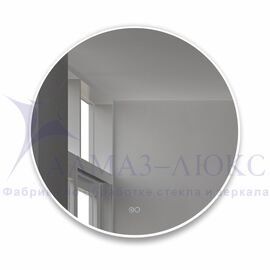 Зеркало с фронтально-фоновой подсветкой, сенсорной кнопкой и подогревом Oslo 90sh-4 (D 90 см) – нейтральный свет. в Минске и Беларуси