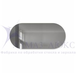 Зеркало с фоновой подсветкой и сенсорной кнопкой Seoul 11050s-6 (110*50 см) – холодный свет