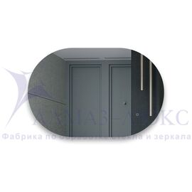 Зеркало с фоновой подсветкой, сенсорной кнопкой Seoul 8050s-6 (80х50 см) - холодный свет в Минске и Беларуси