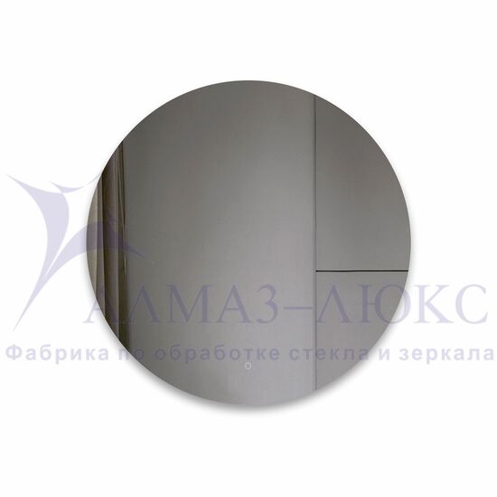 Зеркало с фоновой подсветкой и сенсорной кнопкой Tokyo 60s-4 (d 60 см) - нейтральный свет  в Минске и Беларуси
