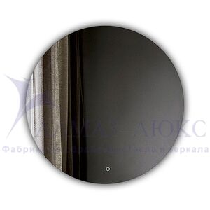 Зеркало с фоновой подсветкой и сенсорной кнопкой Tokyo 80s-4 (d 80 см) - нейтральный свет  