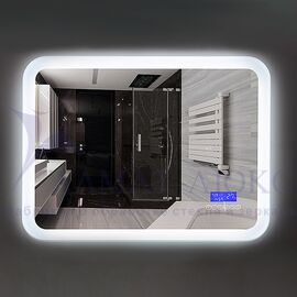 Зеркало с подсветкой ЗП-СМТ-28 с блютузом (80х60) в Минске и Беларуси